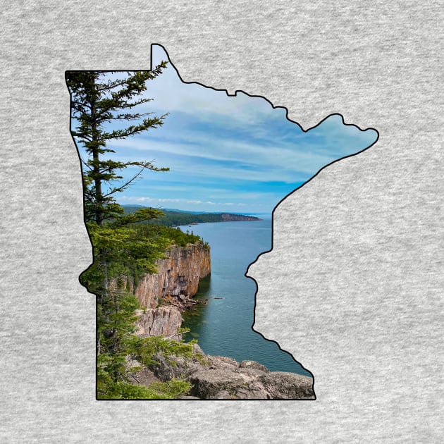 Minnesota State Outline (Palisade Head) by gorff